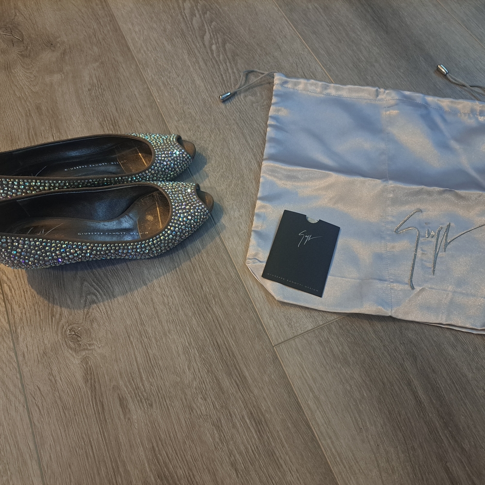 Sparkling Silver Rhinestone Loafers - Picture 6 of 7